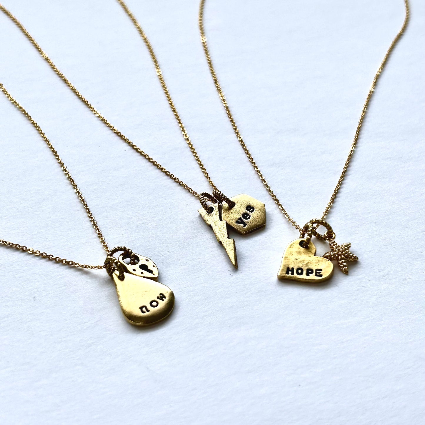 Heaven Inspired Soco Necklace - Gold