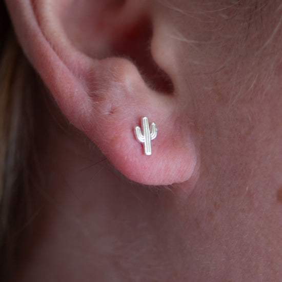 Heaven Inspired Stud Earrings | Sterling Silver