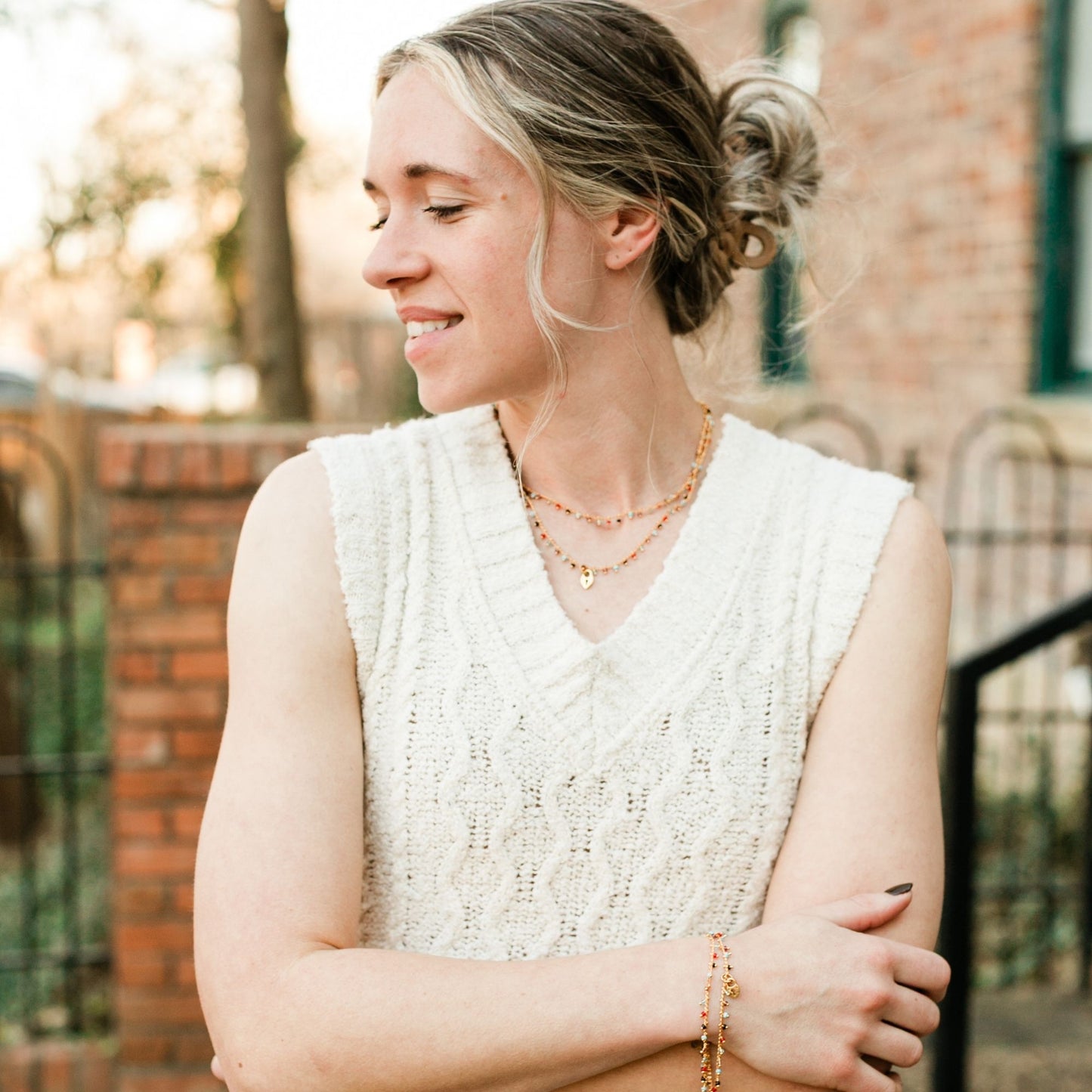 Heaven Inspired Alabaster Necklace