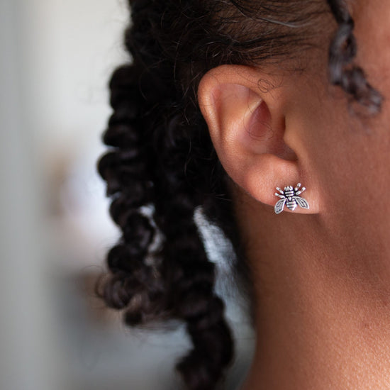 Heaven Inspired Stud Earrings | Sterling Silver