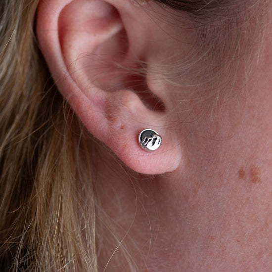 Heaven Inspired Stud Earrings | Sterling Silver