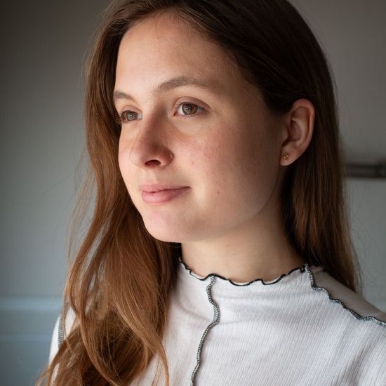 Heaven Inspired Stud Earrings | Gold