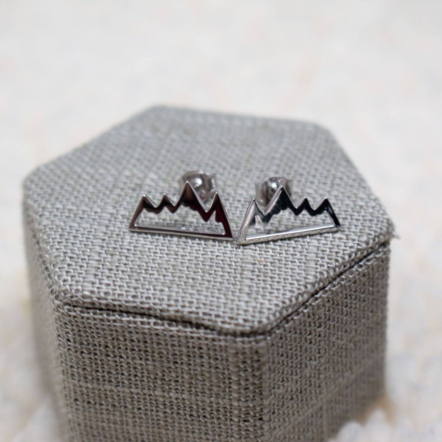 Heaven Inspired Stud Earrings | Sterling Silver