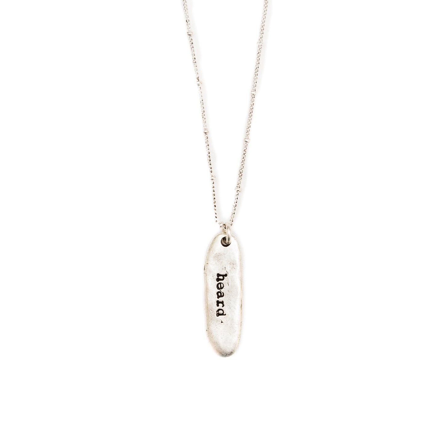 Heaven Inspired Ephraim Necklace - Silver