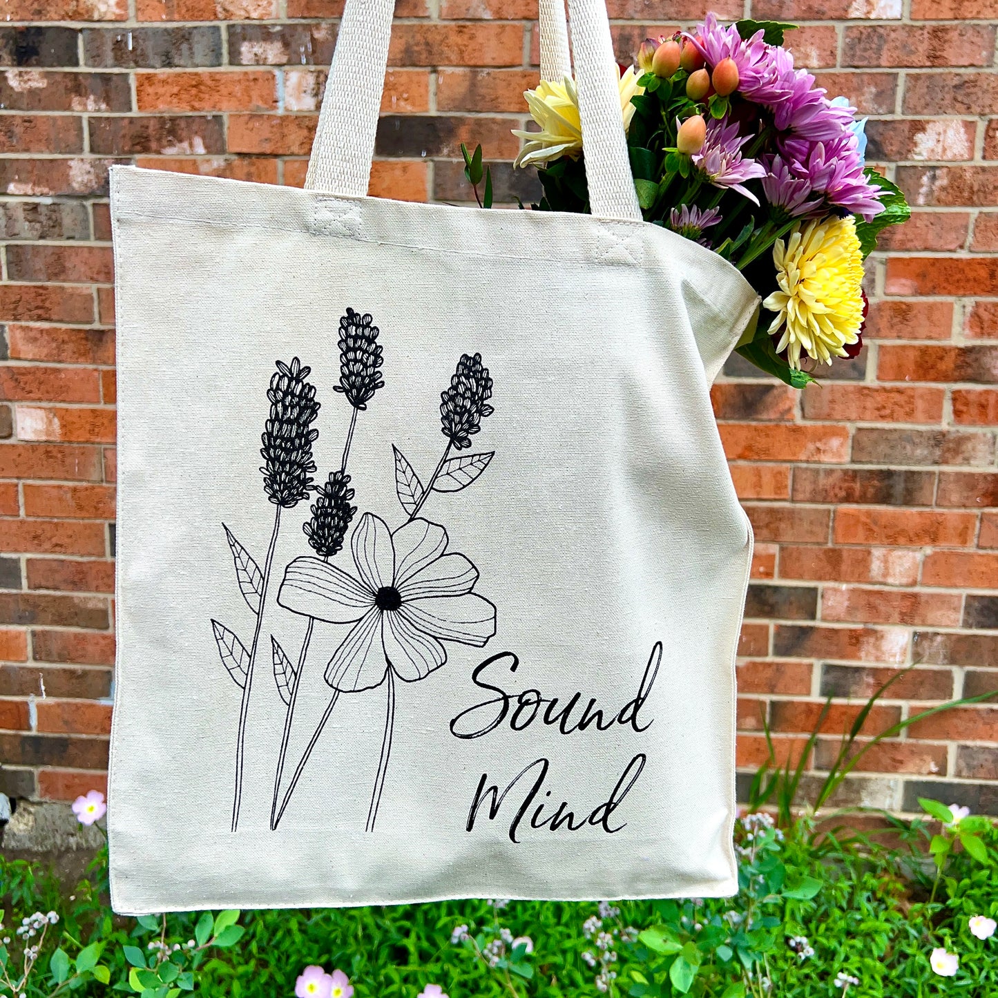 Heaven Inspired Canvas Tote