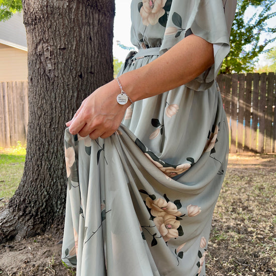 No Weapon Formed: Toggle Clasp Bracelet