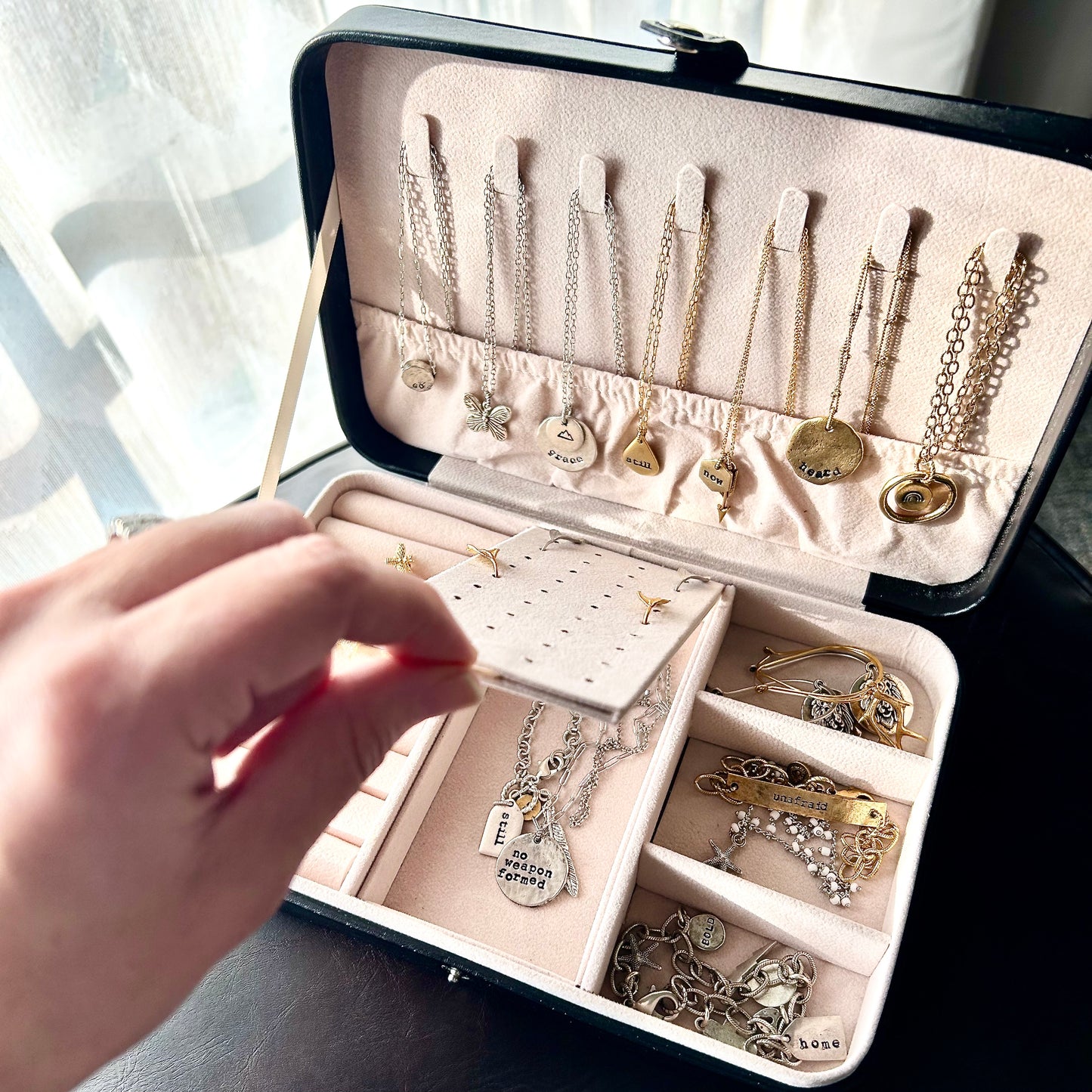 The Crowning Jewels Travel Jewelry Box