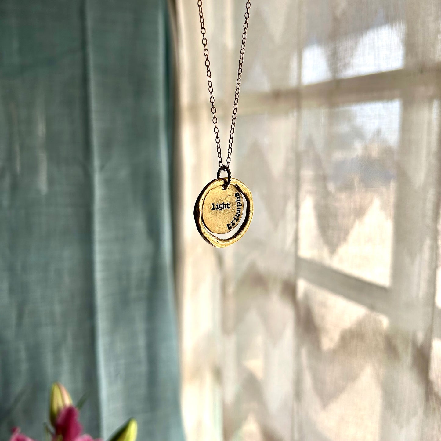 Light Triumphs Halo Necklace