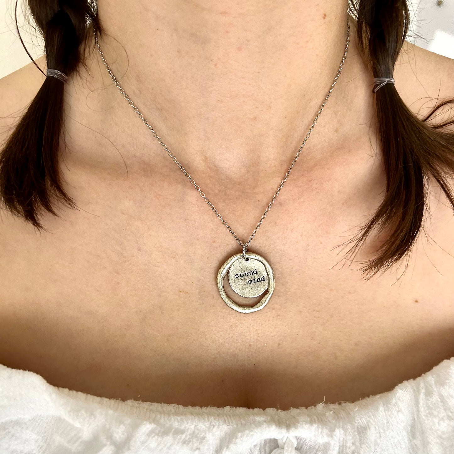 Sound Mind Halo Necklace