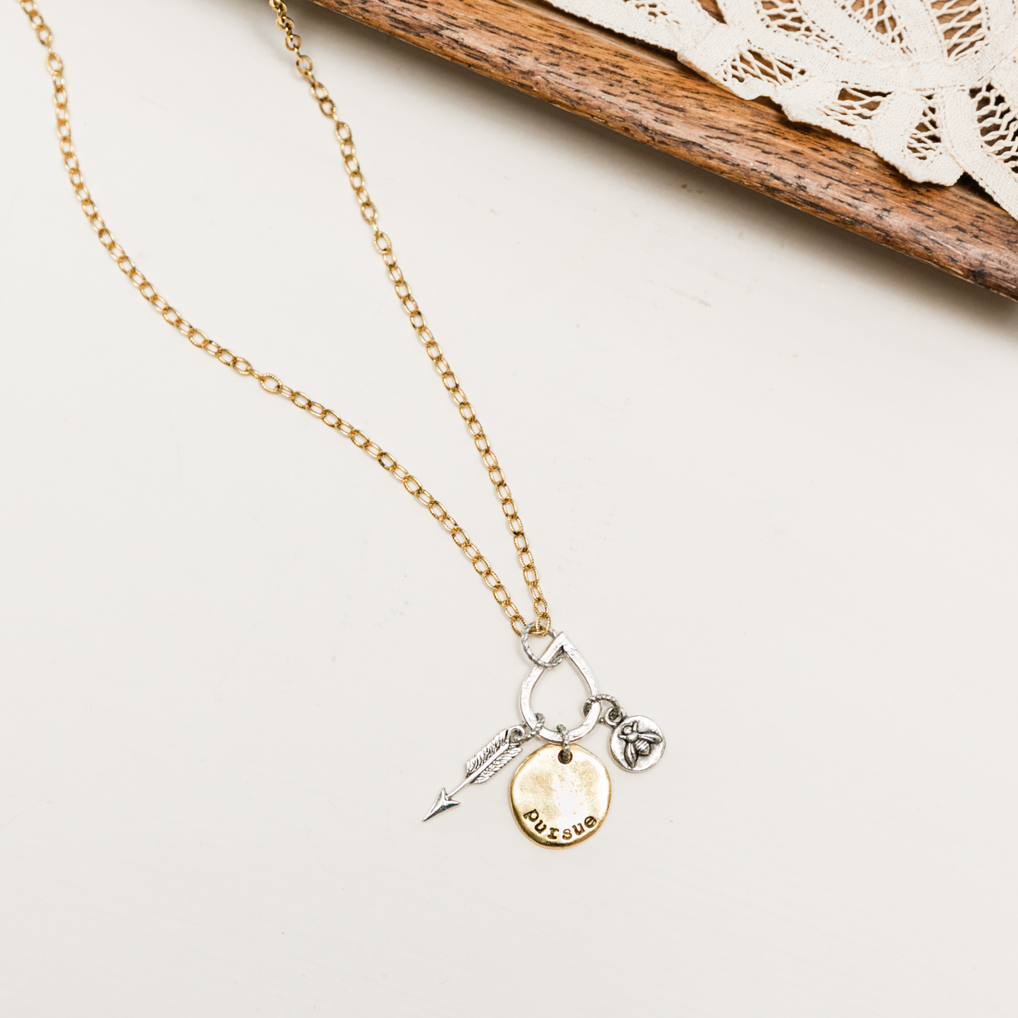 "He Pursues" Necklace