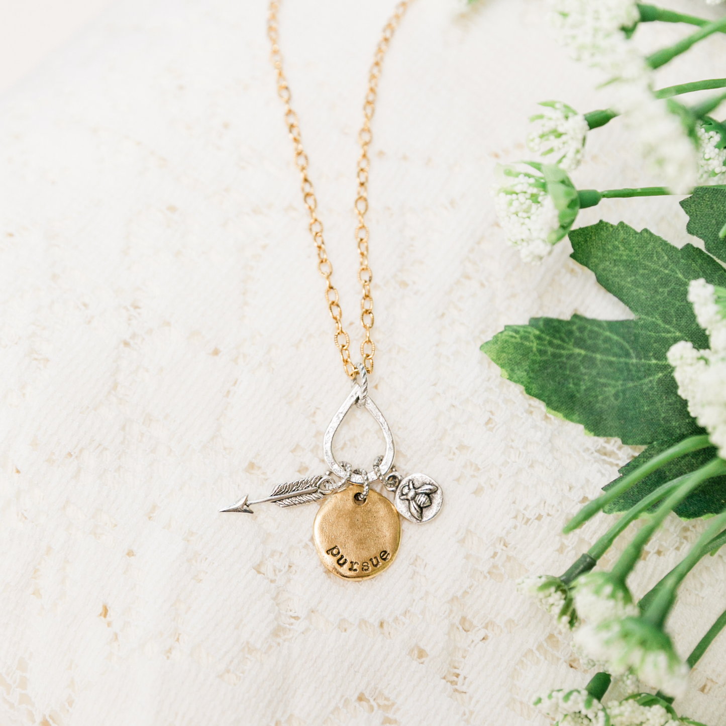 "He Pursues" Necklace