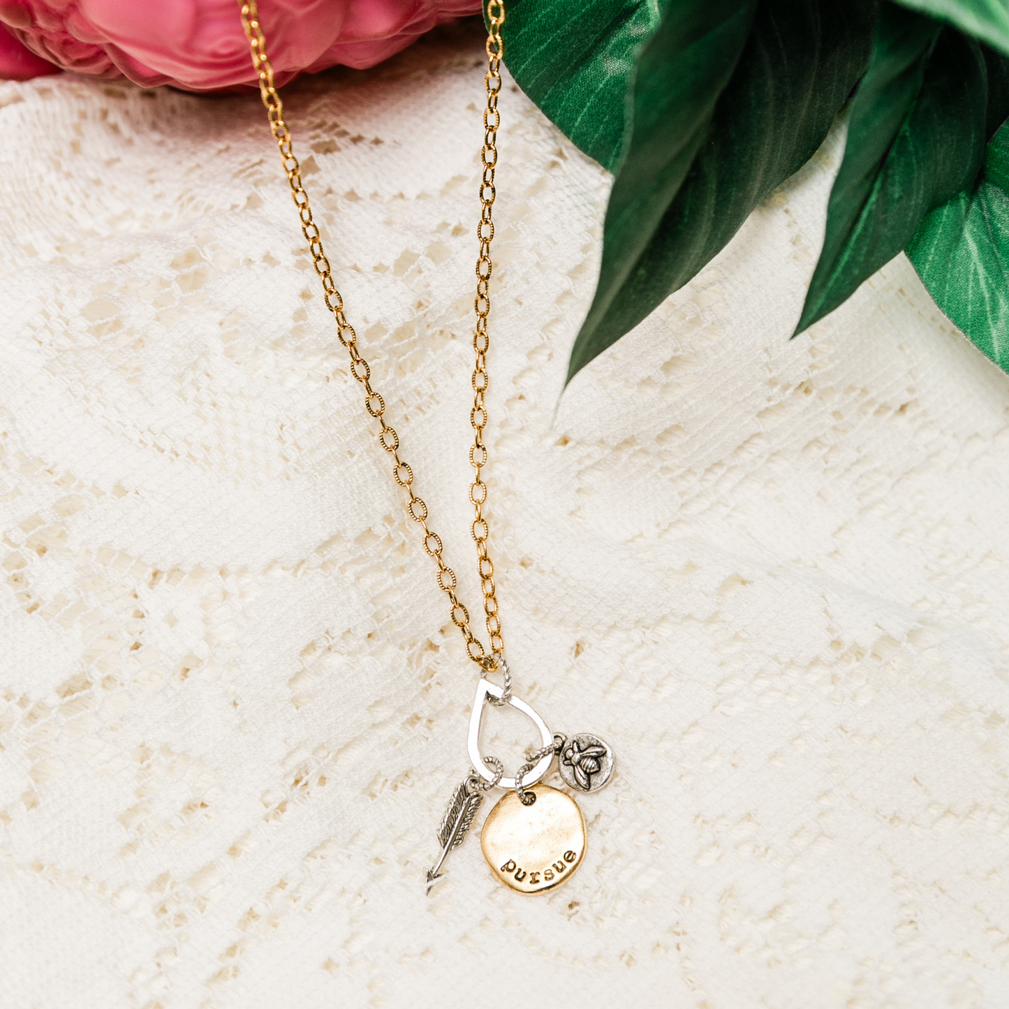 "He Pursues" Necklace