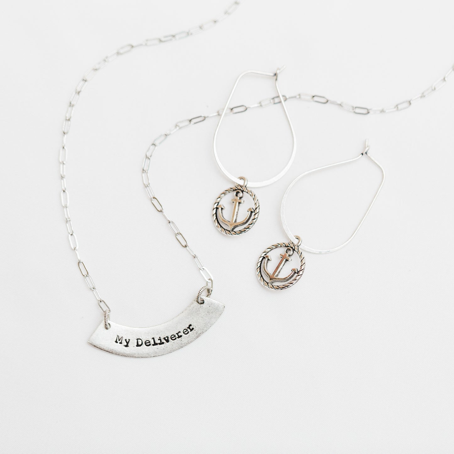 "Deliverer of Hope" Necklace & Earrings