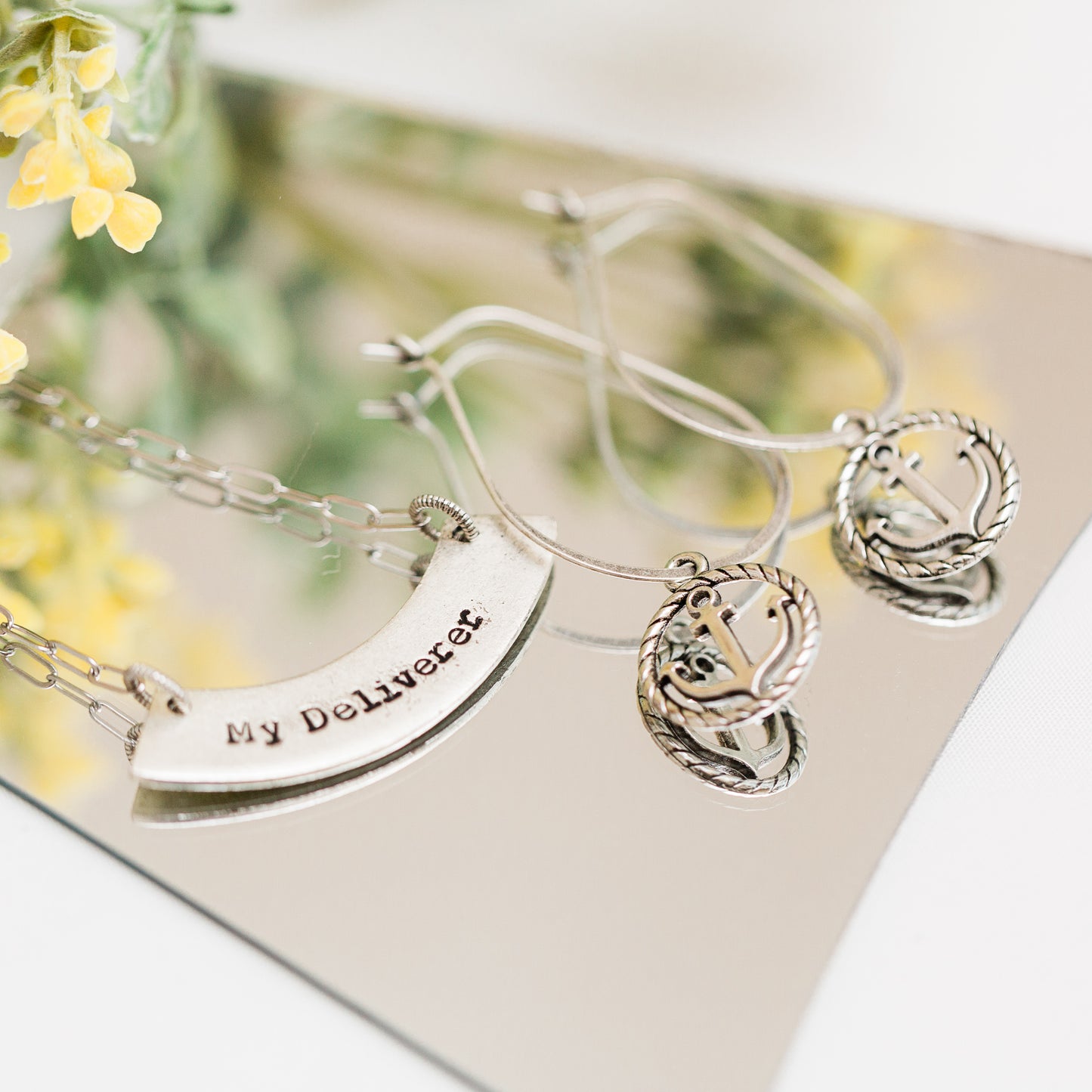 "Deliverer of Hope" Necklace & Earrings