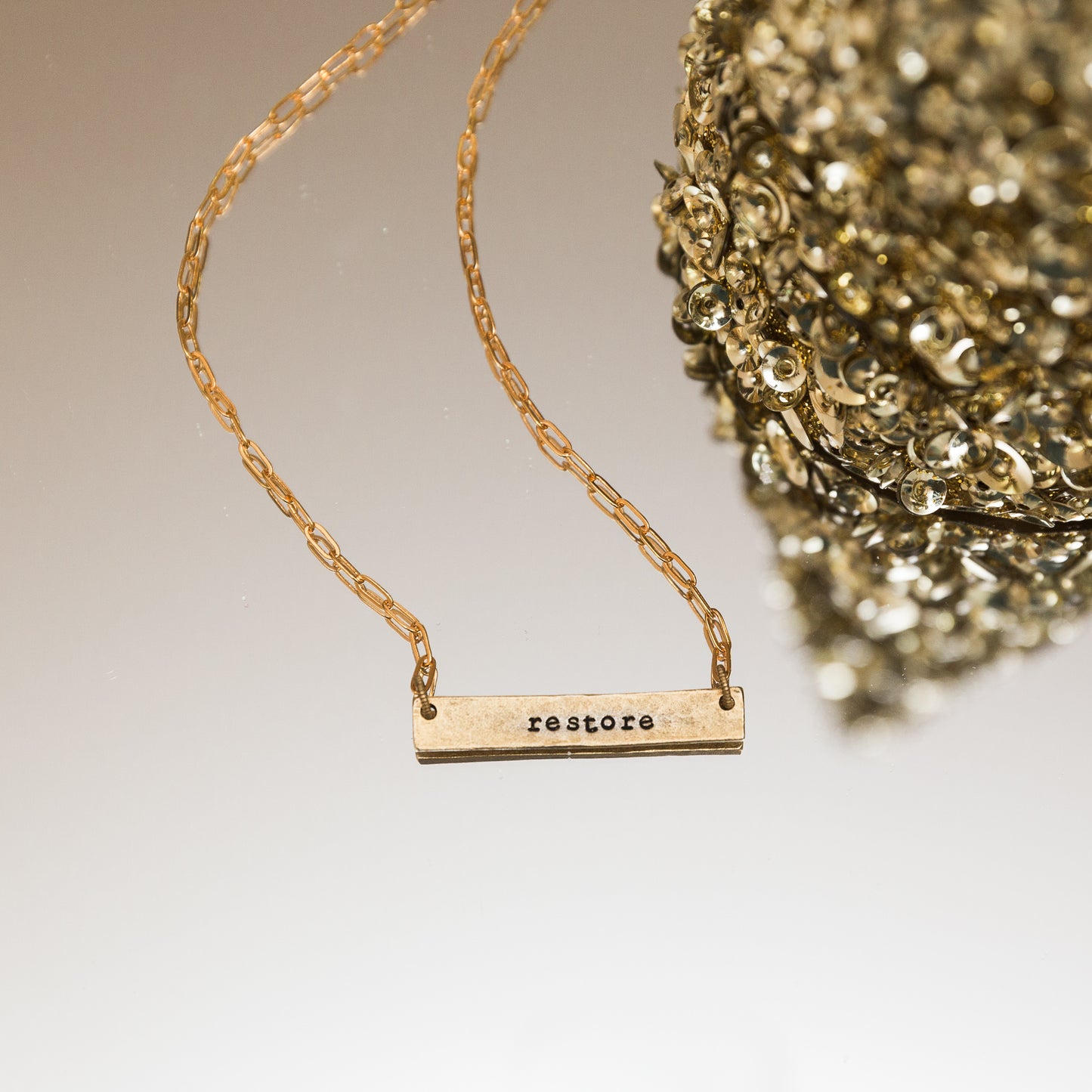 Heaven Inspired Nineveh Necklace - Gold
