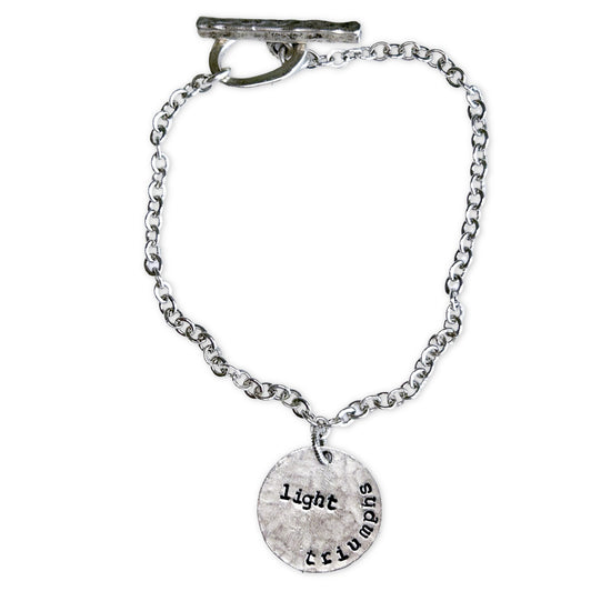 Light Triumphs: Toggle Clasp Bracelet