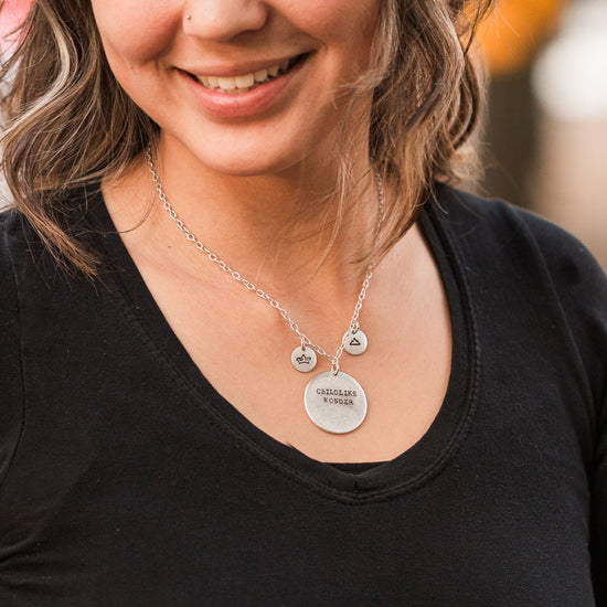 Heaven Inspired Selah Necklace - Silver