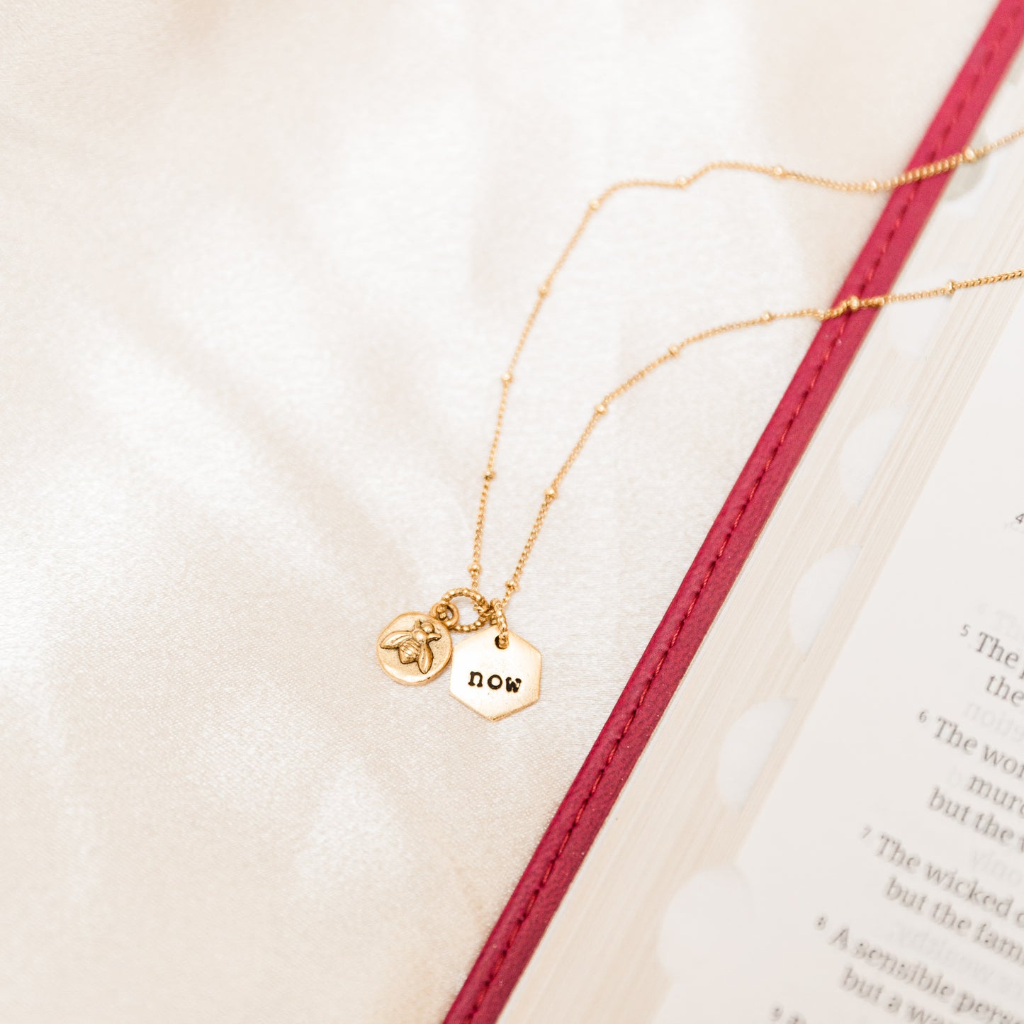 “The Time Is Now“ Necklace