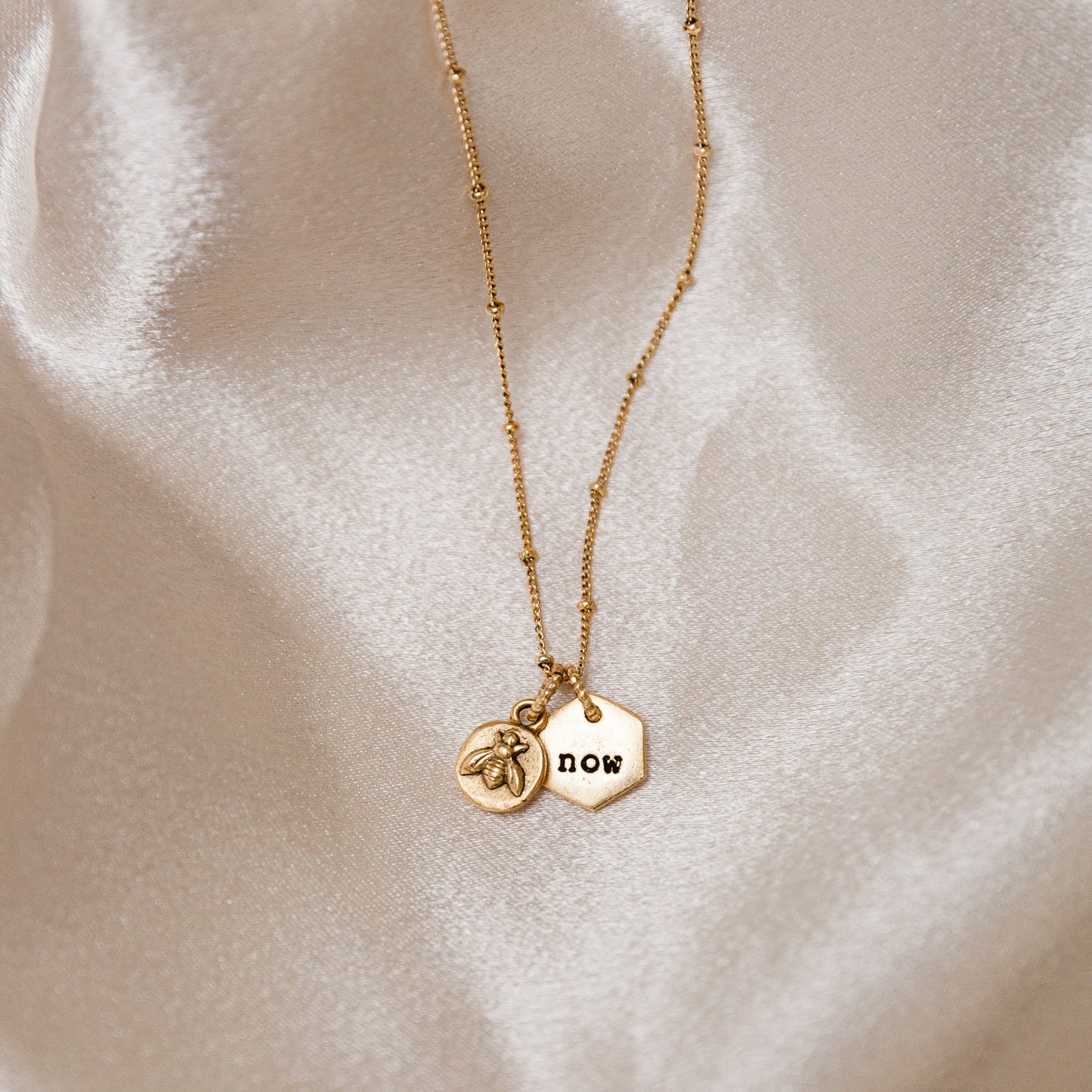 “The Time Is Now“ Necklace