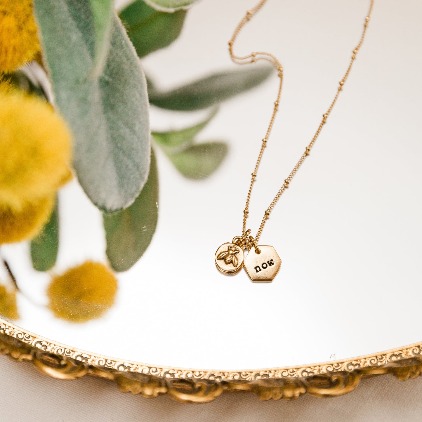 “The Time Is Now“ Necklace