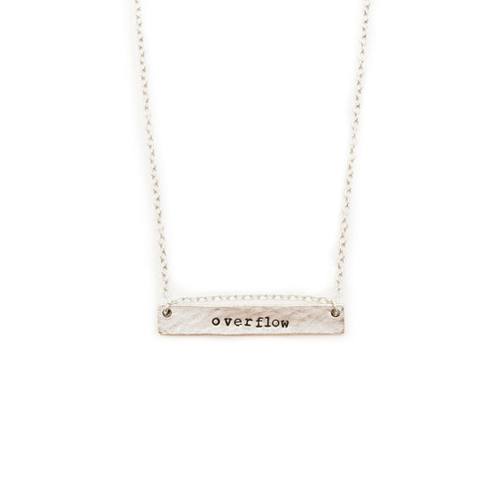 September "Overflow" Necklace