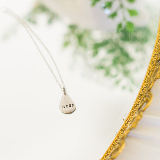 Heaven Inspired Elam Necklace - Silver