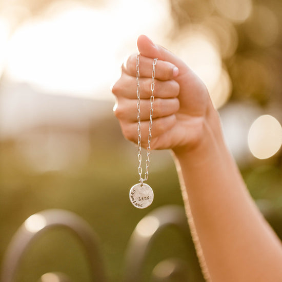 Promised Land Paperclip Necklace